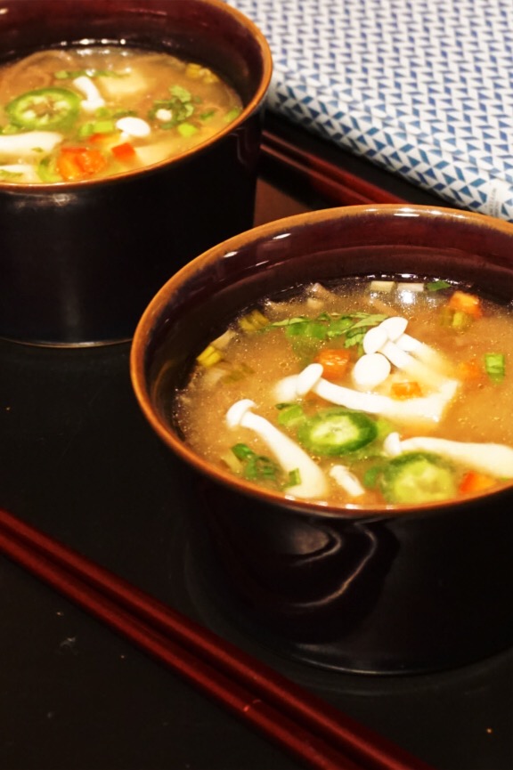 Hot and Sour Miso Soup